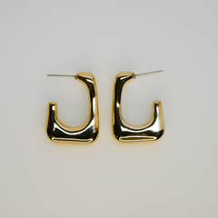 Bold Arc Earrings - Dainty Design