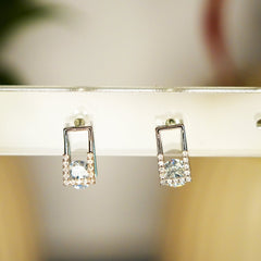 Crystal Frame Drops - Dainty Design