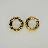 Golden Whirl Charm - Dainty Design