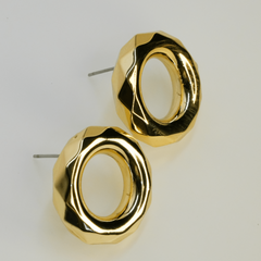 Golden Whirl Charm - Dainty Design