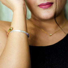 Golden Whisper Bracelet - Dainty Design
