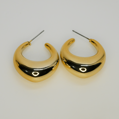Mystic Moon Hoops - Dainty Design