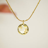 Pearl Star Pendant Necklace - Dainty Design