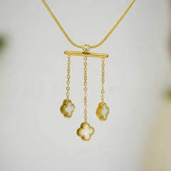 Trio of Clover Charms - Dainty Design