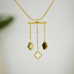Trio of Clover Charms - Dainty Design
