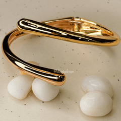 Twin - Tone Cuff - Dainty Design