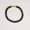 Black Tennis Bracelet - Dainty Design