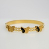 Golden Flutter Bracelet - Dainty Design