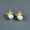 Pearl Whisper Bows - Dainty Design