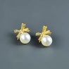 Pearl Whisper Bows - Dainty Design