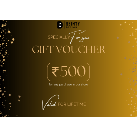 Digital Gift Card – The Perfect Last - Minute Gift - Dainty Design