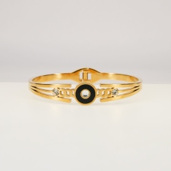 Eclipse Spark Bangle - Dainty Design