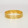 Honeycomb Cuff Bracelet - Dainty Design