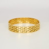 Honeycomb Cuff Bracelet - Dainty Design