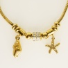 Sea Charms Nautical Bracelet - Dainty Design