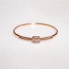 Square Diamond Bracelet - Dainty Design