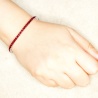 Ruby Red Eternity Tennis Bracelet - Dainty Design