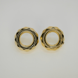 Golden Whirl Charm - Dainty Design