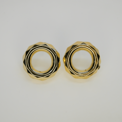 Golden Whirl Charm - Dainty Design