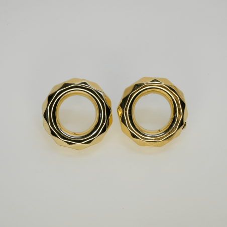 Golden Whirl Charm - Dainty Design