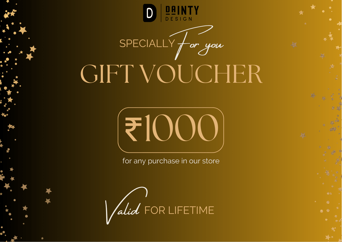 Digital Gift Card – The Perfect Last - Minute Gift - Dainty Design