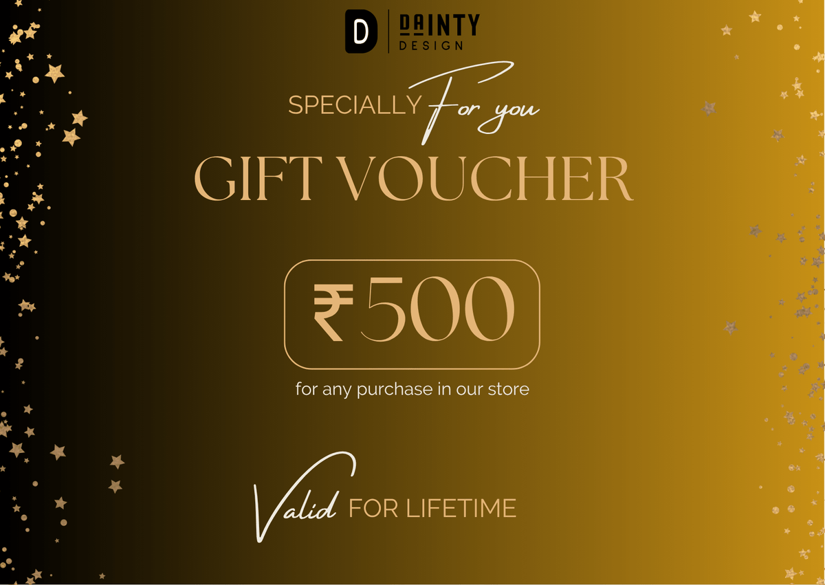 Digital Gift Card – The Perfect Last - Minute Gift - Dainty Design