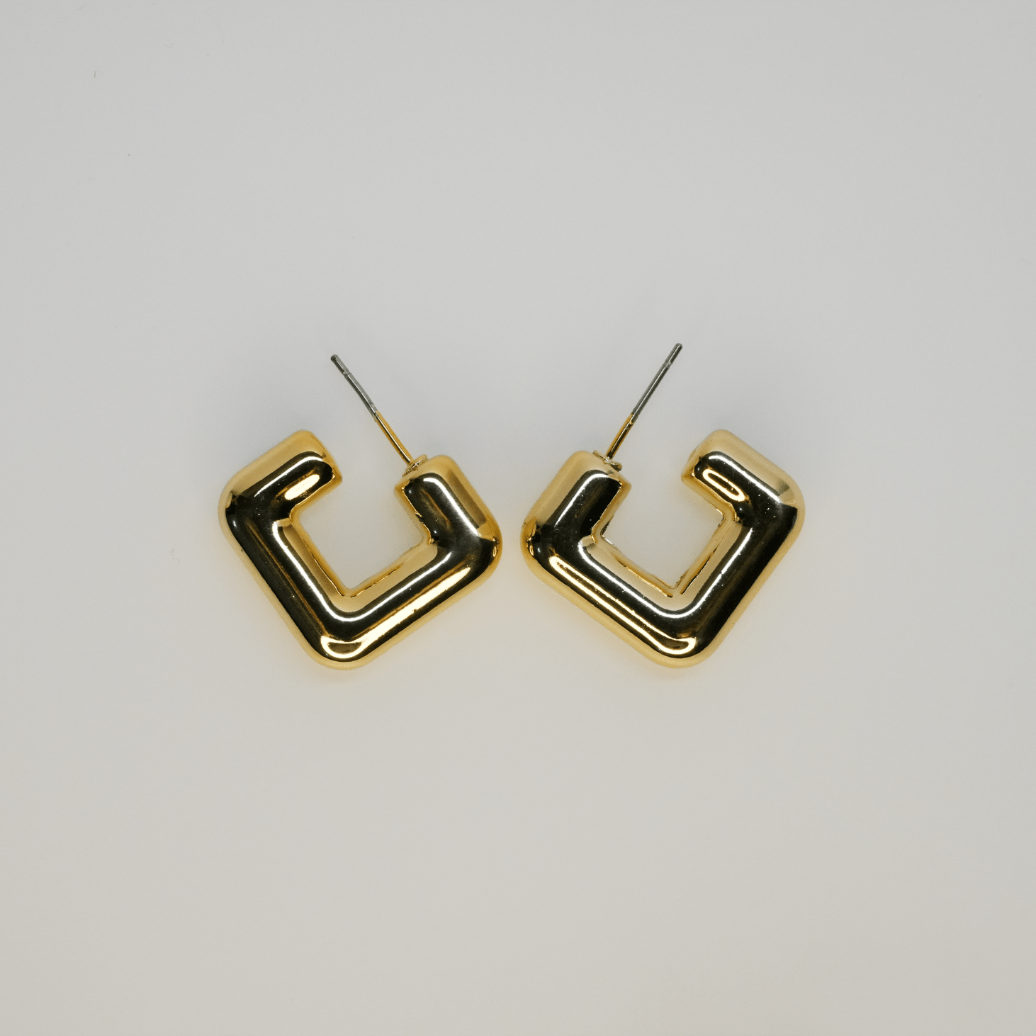 Glam Geometry Earrings - Dainty Design