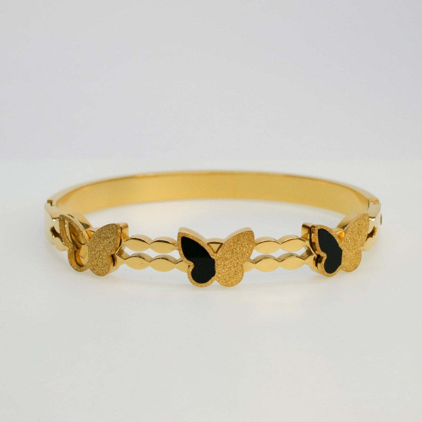 Golden Flutter Bracelet - Dainty Design
