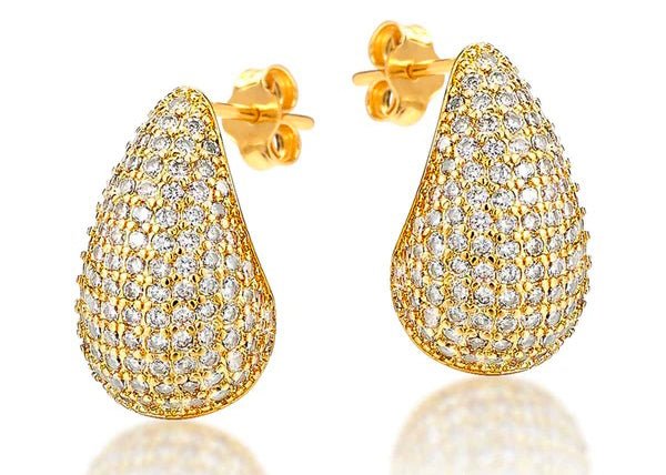 Golden Mirage Drops - Dainty Design