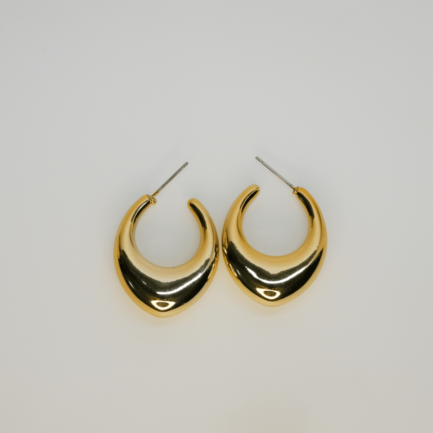 Mystic Moon Hoops - Dainty Design
